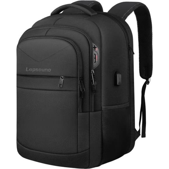 Travel Backpack, Large Carry on Backpack, 17 Inch Laptop Bag, Big Sturdy - Picture 1 of 7